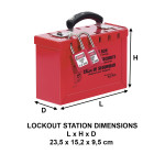 Master Lock 498A Grup Rehin Kutusu