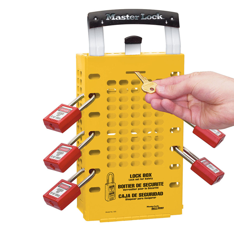Master Lock 503YLW Grup Rehin Kutusu