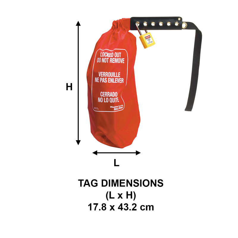 Master Lock 453L Torba Kilit Aparatı