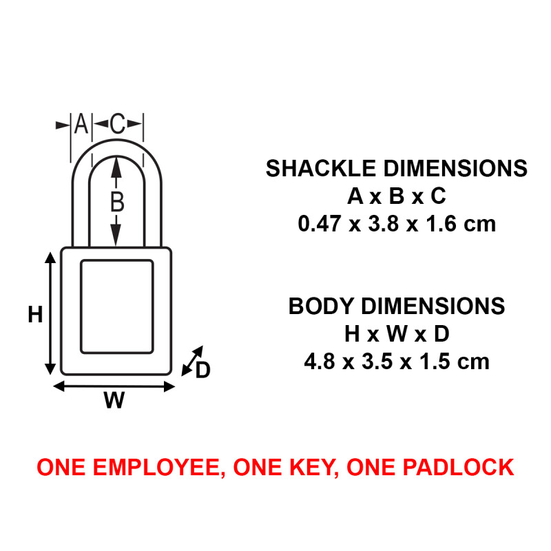 MASTER LOCK S31KDBLK Key Different